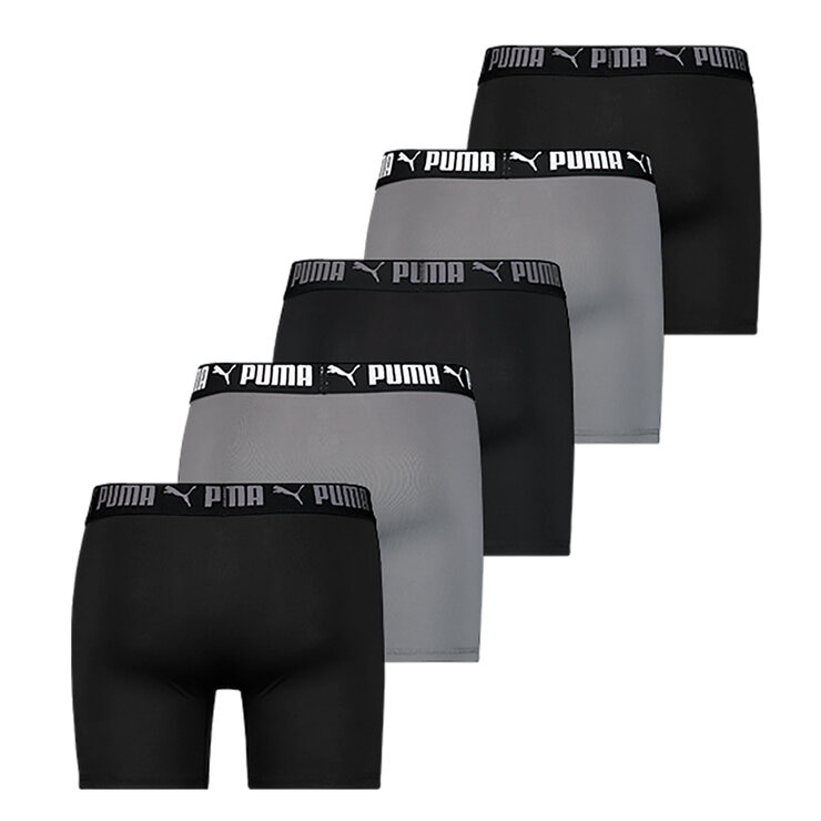 Puma Bóxers para Caballero 5 piezas Negro Mediana