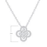 Dije de Diamantes, 0.30 ctw, Oro Blanco 14K Dije de Diamantes, 0.30 ctw, Oro Blanco 14K