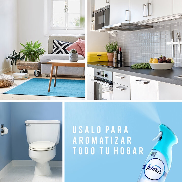 Febreze Air Aromatizante Ambiental 4 pzas de 250 gr