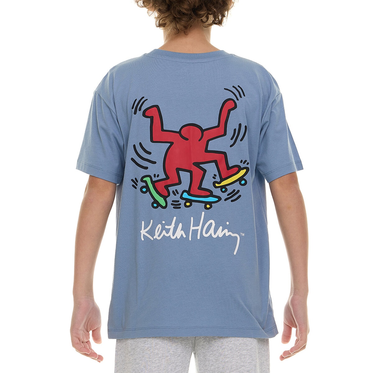 Keith Haring Playera 3 piezas para Niños y Niñas Blanco 7 / 8 Años