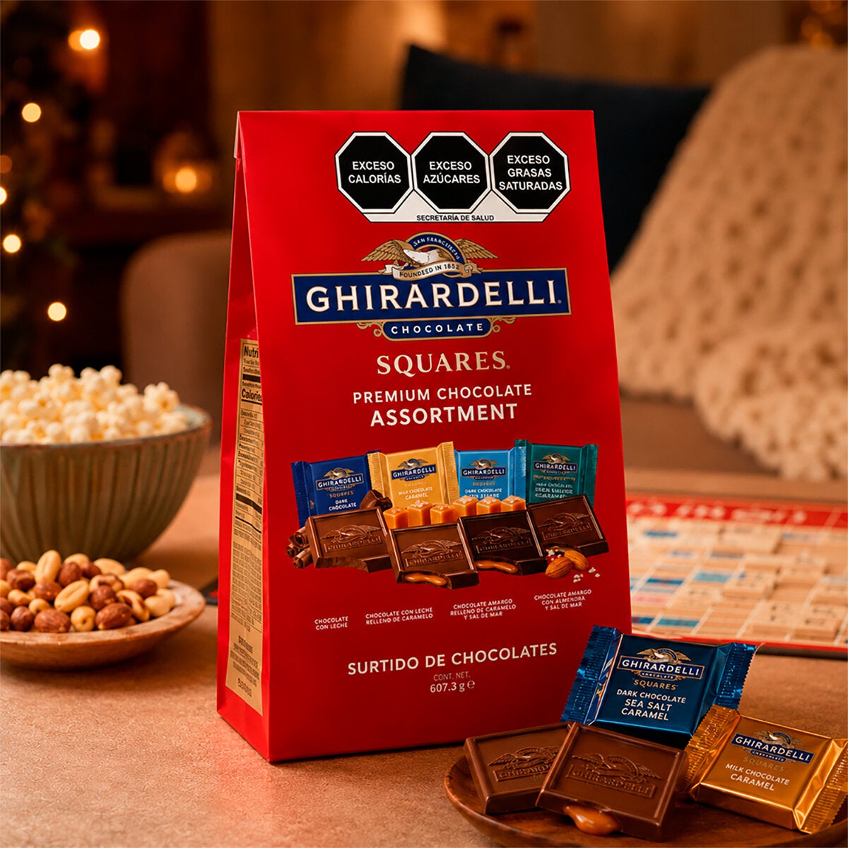 Ghirardelli Bolsa Surtida de Chocolates Premium 607 g Ghirardelli Bolsa Surtida de Chocolates Premium 607 g