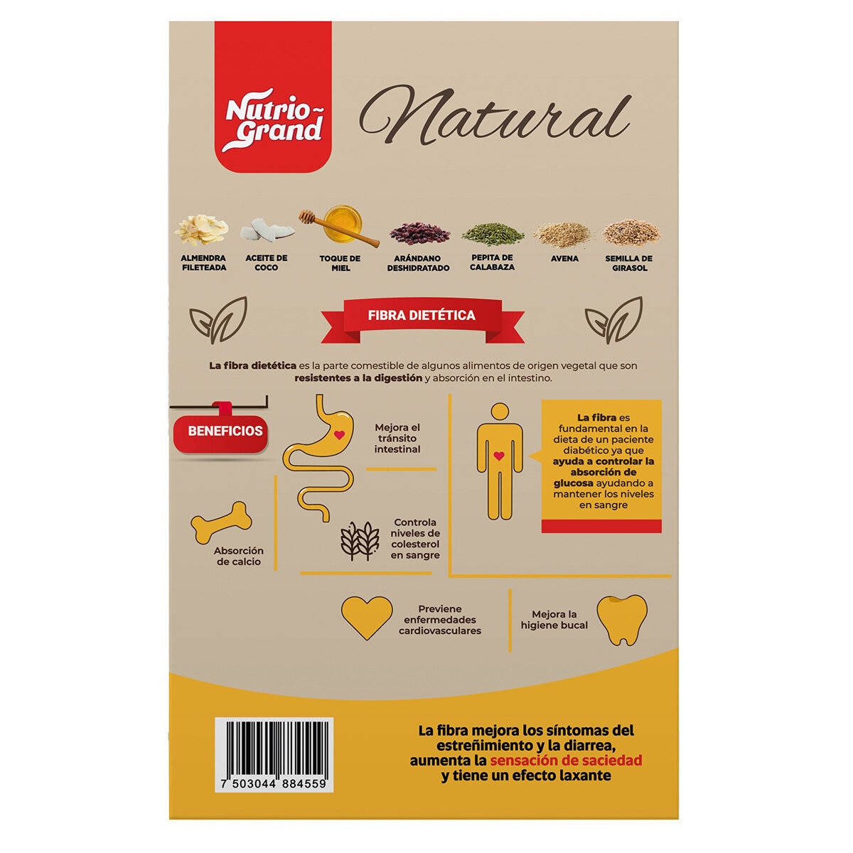 Nutrio Grand Cereal de Avena 2/500 g