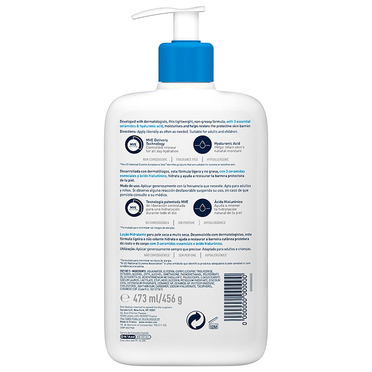 Cerave Loción Hidratante 473 ml