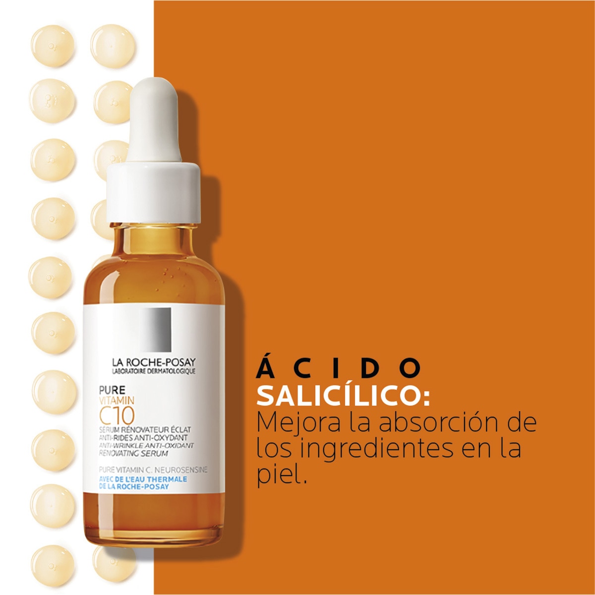 La Roche-Posay Pure Vitamin C10 Serum Anti-Oxidante 30ml