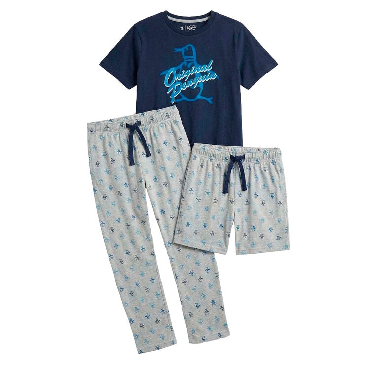 Original Penguin Pijama 3 piezas para Niños Varias Tallas y Colores Original Penguin Pijama 3 piezas para Niños Varias Tallas y Colores