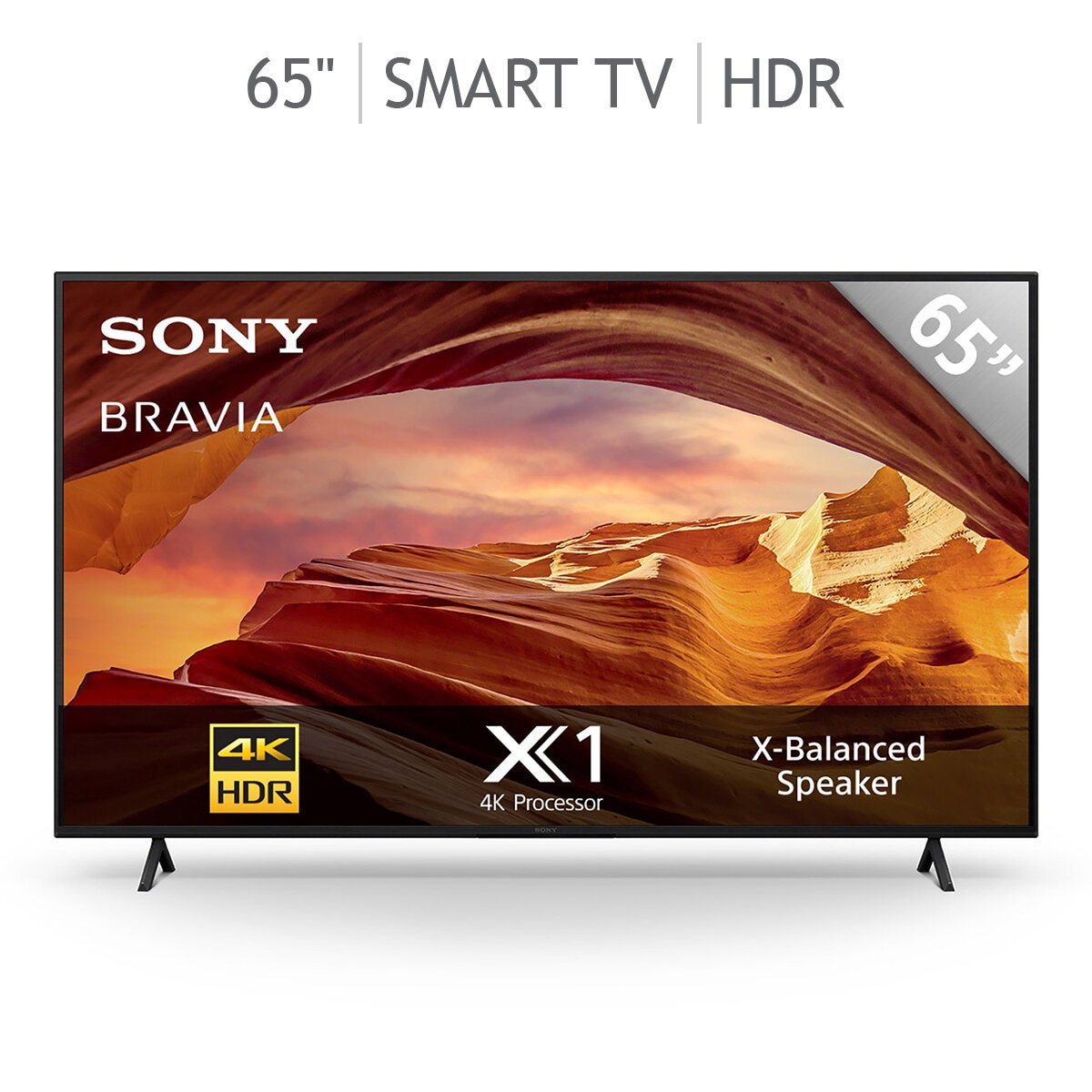 Sony Pantalla 65” 4K UHD Google TV