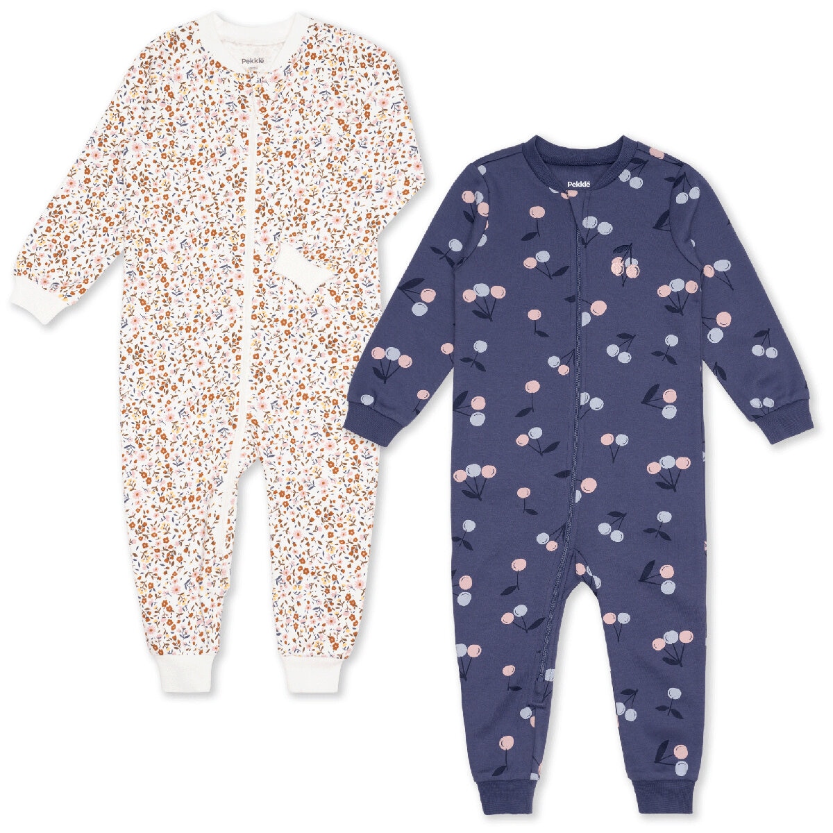 Pekkle Mameluco 2 piezas para Bebés Azul 18 Meses