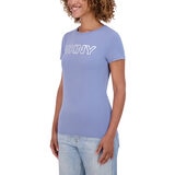 DKNY Blusa para Dama Azul Extra Grande