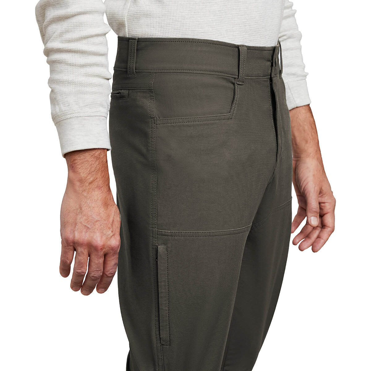 Kirkland Signature Pantalones para Caballero Verde 32 x 30