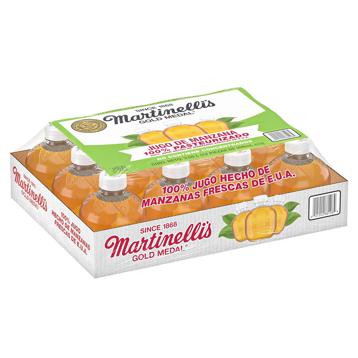 Martinelli's Jugo de Manzana 12 pzs de 296 ml