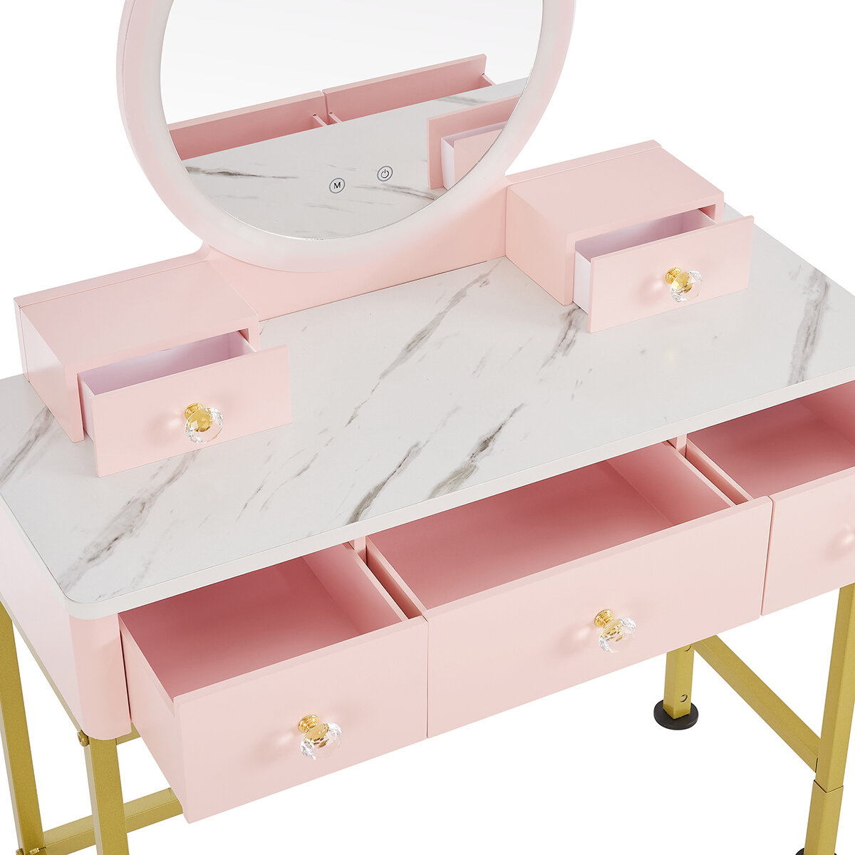 Juego de Tocador con Silla para Niñas