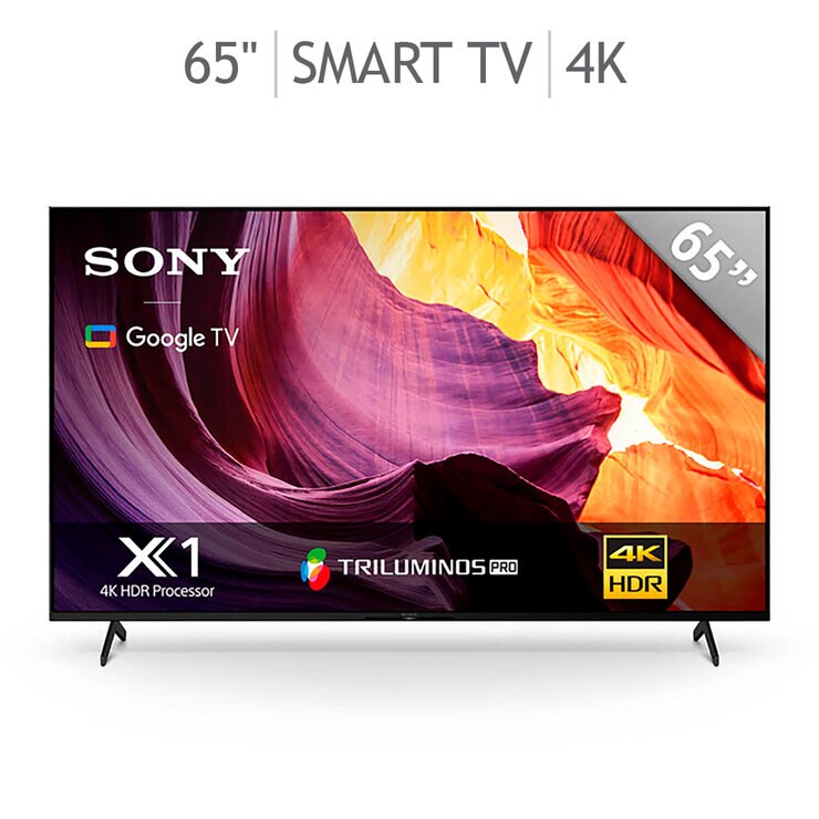 Sony Pantalla 65" 4K UHD Google TV