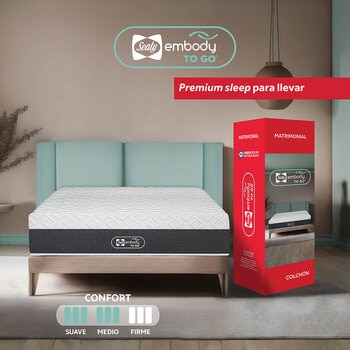 Sealy, Embody To Go, Colchón Matrimonial