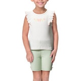 Nicole Miller Conjunto de 6 Piezas para Niños y Niñas Rosa / Verde / Amarillo 7 Años