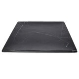 Luhom Juego de 6 Platos de Mármol Negro