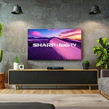 Sharp Pantalla 50" UHD 4K Roku TV
