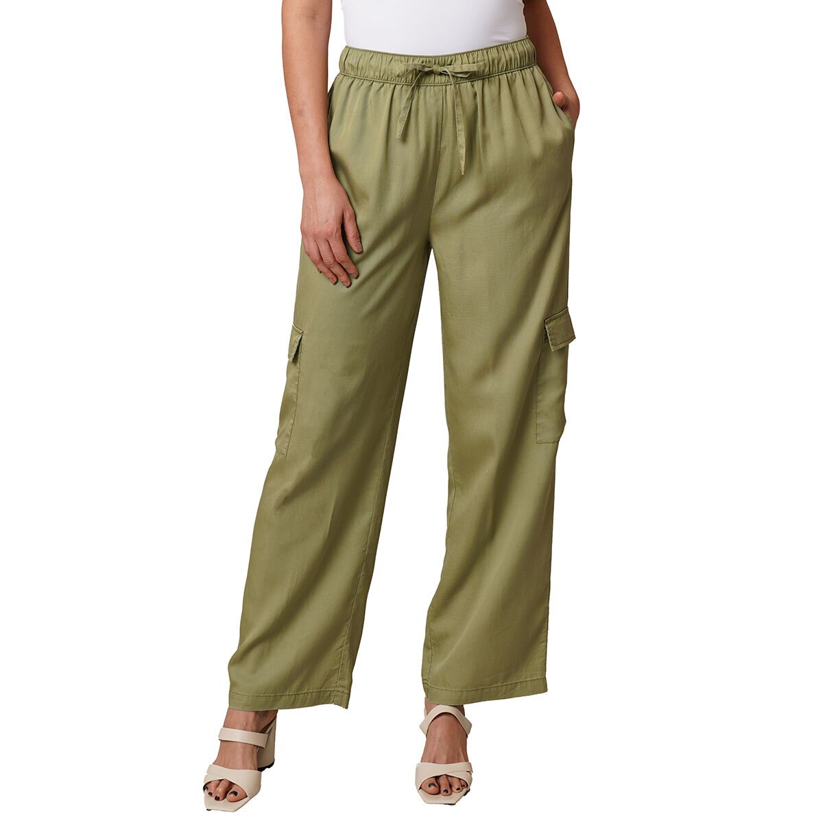 Cyrus Pantalones para Dama Verde Grande