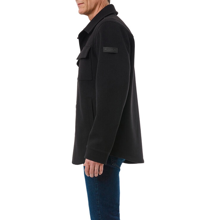 Vince Camuto Chamarra para Caballero Negro Grande