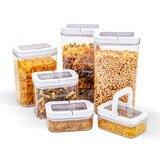 AG Box, Set de 6 Contenedores con Tapa Hermética