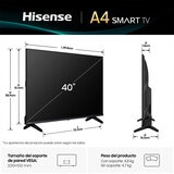 Hisense Pantalla 40" FHD Smart TV