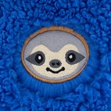 K Bell Pantuflas 2 pares para Niños o Niñas Oso / Perezoso 16.5 - 19 cm