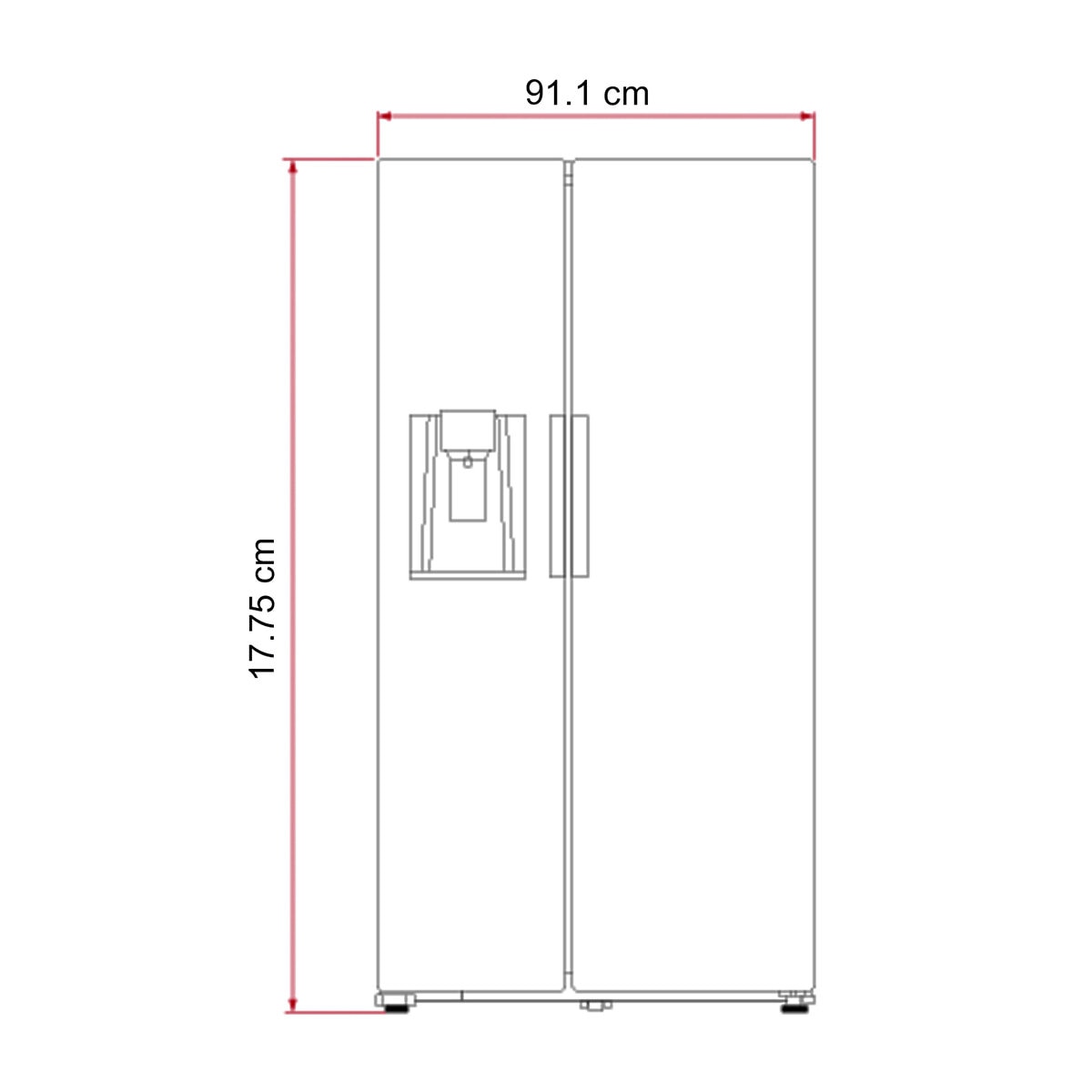 Teka Refrigerador 27´Side by Side