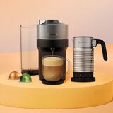 Nespresso, Cafetera Vertuo Pop con Espumador de Leche y 50 Cápsulas Nespresso, Cafetera Vertuo Pop con Espumador de Leche y 50 Cápsulas