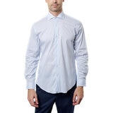DKNY Camisa para Caballero Azul Cuello 15.5 Manga 34/35