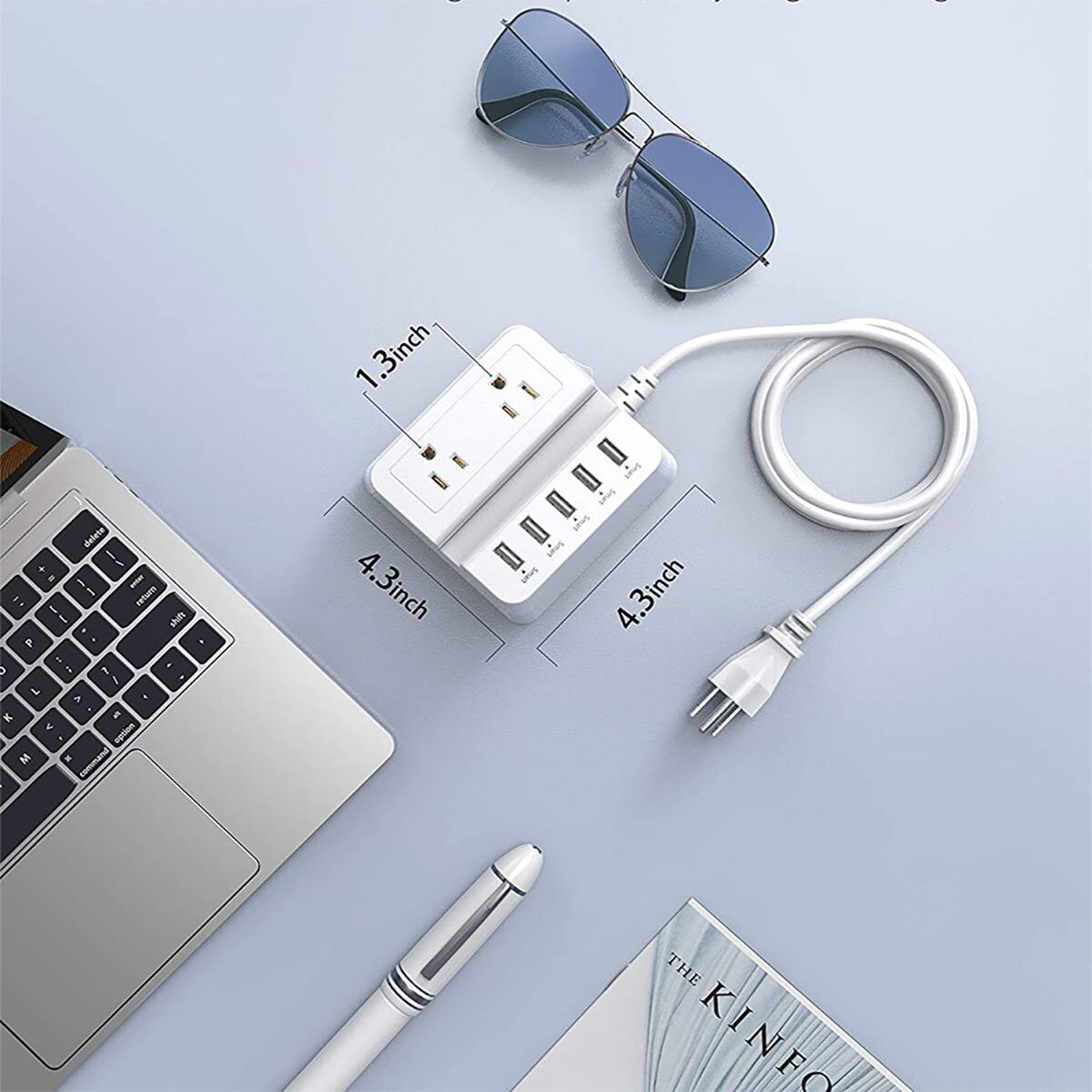 Bestek, Supresor Multicontacto tipo L MRJ2004-WH - Blanco