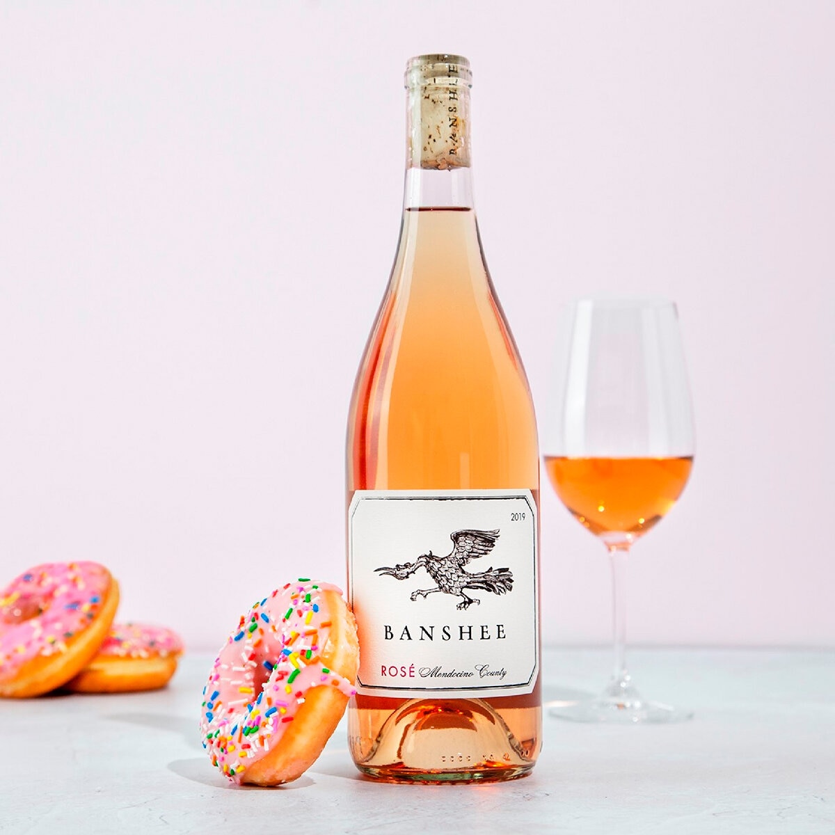 Vino Rosado Banshee Rose 750ml