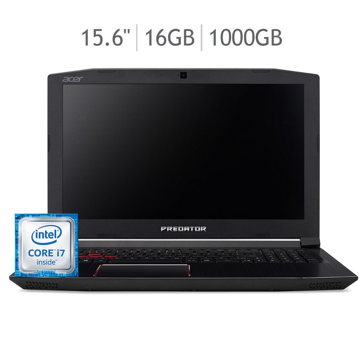 Acer Predator laptop 15.6" Intel® Core™ i77700HQ Costco México