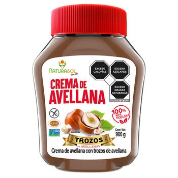 Naturasol Crema de Avellana con Trozos 900 g