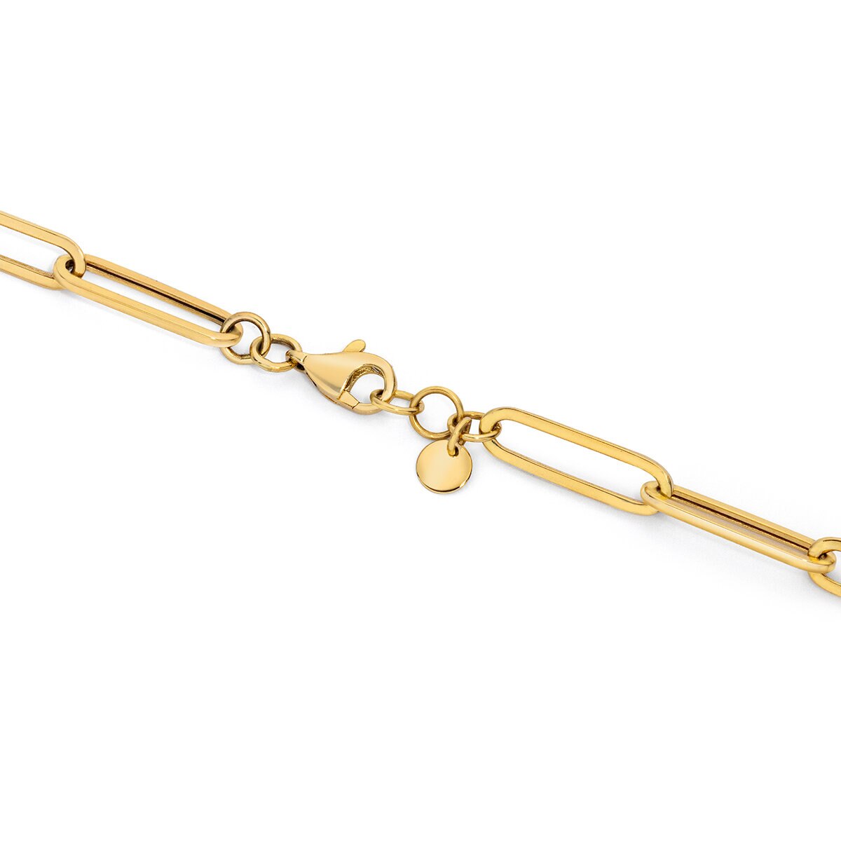 Collar, Corazón, Oro Amarillo de 14K Collar, Corazón, Oro Amarillo de 14K