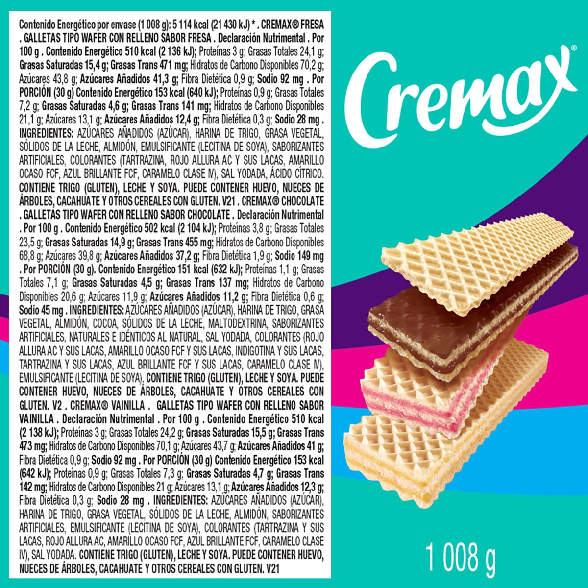 Cremax Galletas Surtidas 24/42 g