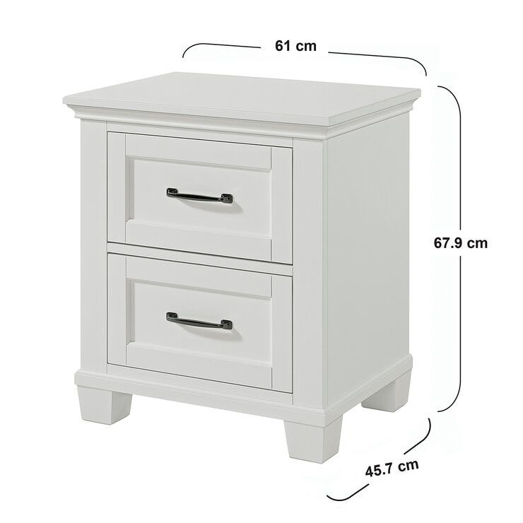 Universal Brooadmore, Rose, Mesa de Noche