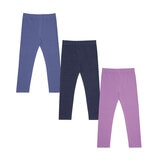 Pekkle Pantalones 3 piezas para Niños y Niñas Morado / Azul / Azul 3 Años