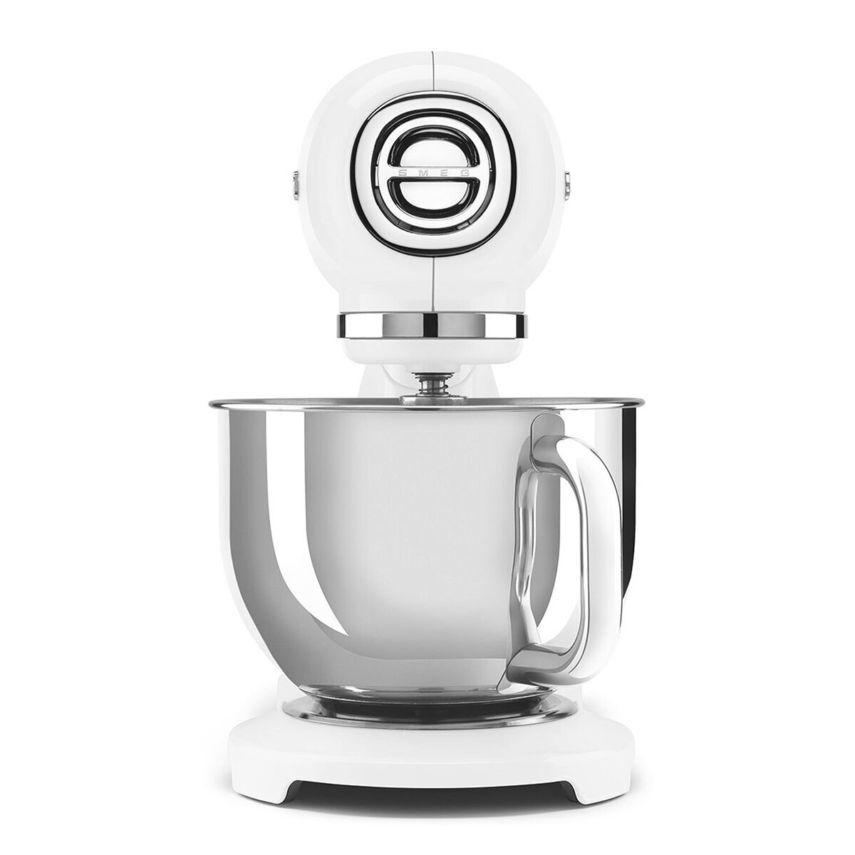 Smeg Batidora de Pedestal con Tazón de Helado incluido, color blanca