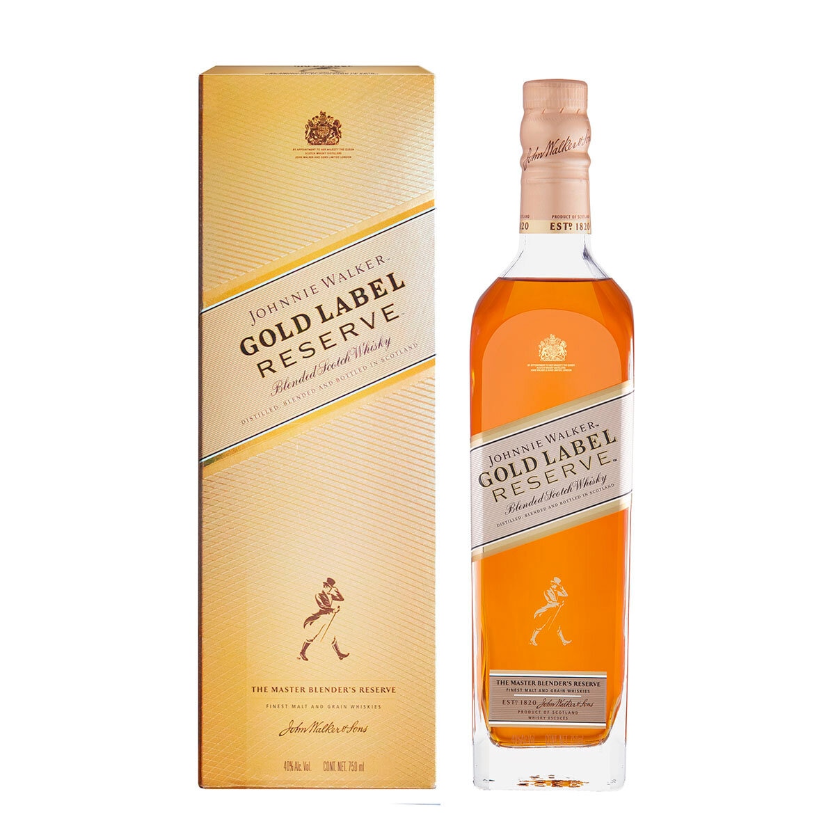 Whisky Johnnie Walker Gold Label Reserve Blended Scotch 750 ml