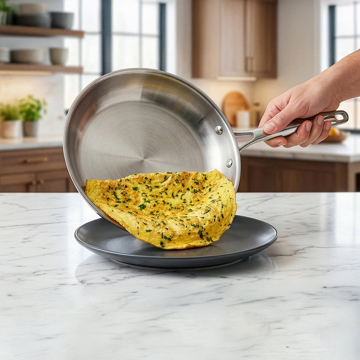 Gotham Steel Batería de Cocina de Acero Inoxidable, 10 piezas Gotham Steel Batería de Cocina de Acero Inoxidable, 10 piezas