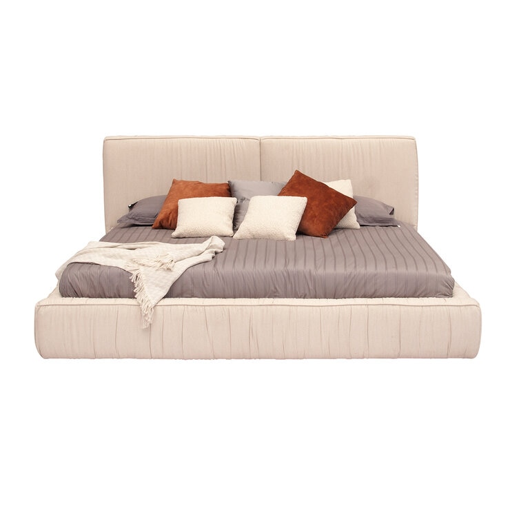 Skanor Muebles, Fontana, Cama King Tapizada