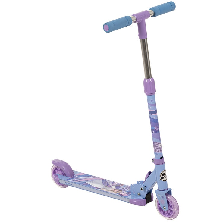 Bicicleta R16 y Scooter Infantil Huffy Frozen Combo