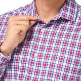 Kirkland Signature Camisa para Caballero Rojo Manga 15-15.5 Cuello 34/34