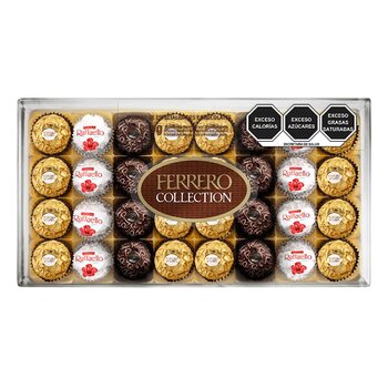 Ferrero Rocher Chocolates de Avellana 32 pzas de 12.5 g
