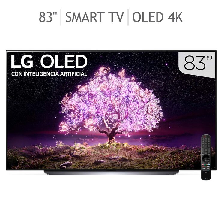 LG Pantalla 83" OLED 4K UHD AI THINQ Smart TV