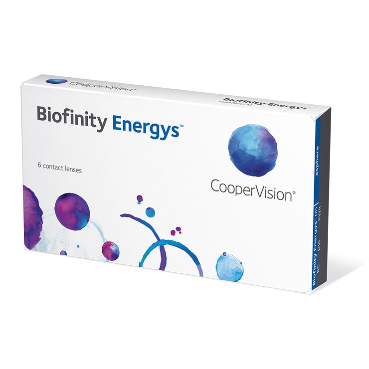 Biofinity Energys Lentes de Contacto para Miopía e Hipermetropía 6 Lentes