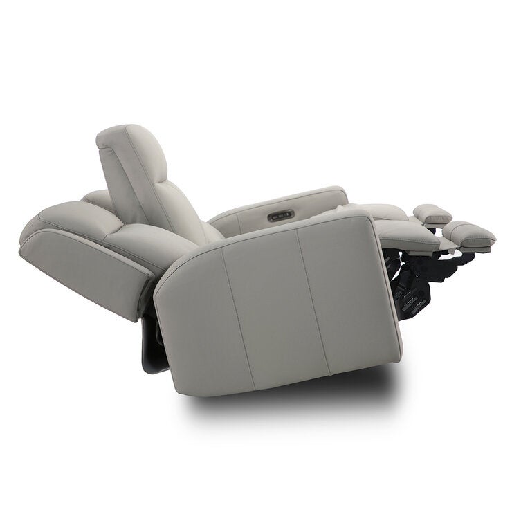 Simon Li Furniture, Wren, Sofá Reclinable de Piel con Sistema Eléctrico Simon Li Furniture, Wren, Sofá Reclinable de Piel con Sistema Eléctrico