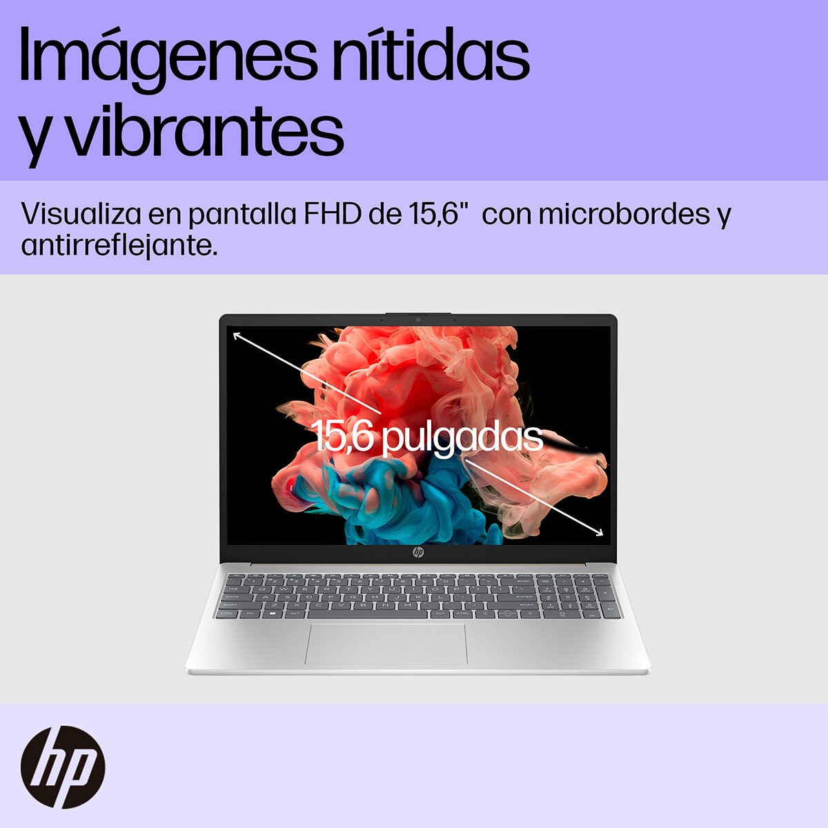 HP 15-fd0151la Laptop 15.6" Full HD Táctil Intel Core i5 8GB 512GB SSD + 12 Meses M365 Personal