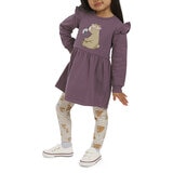 Koala Kids Conjunto 4 Piezas para Niños o Niñas Morado 3 Años