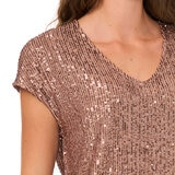 Vince Camuto Blusa para Dama Café Extra Grande