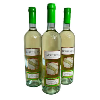 Vino Blanco Bartenura Pinot 3 de 750ml